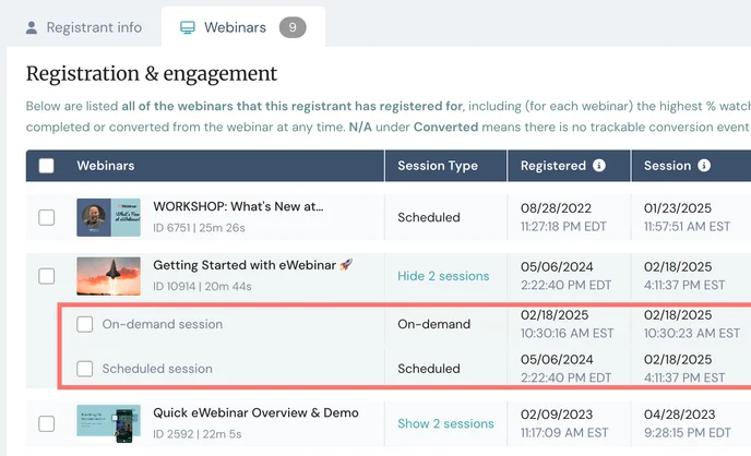 ud analytics - multiple sessions (expanded)