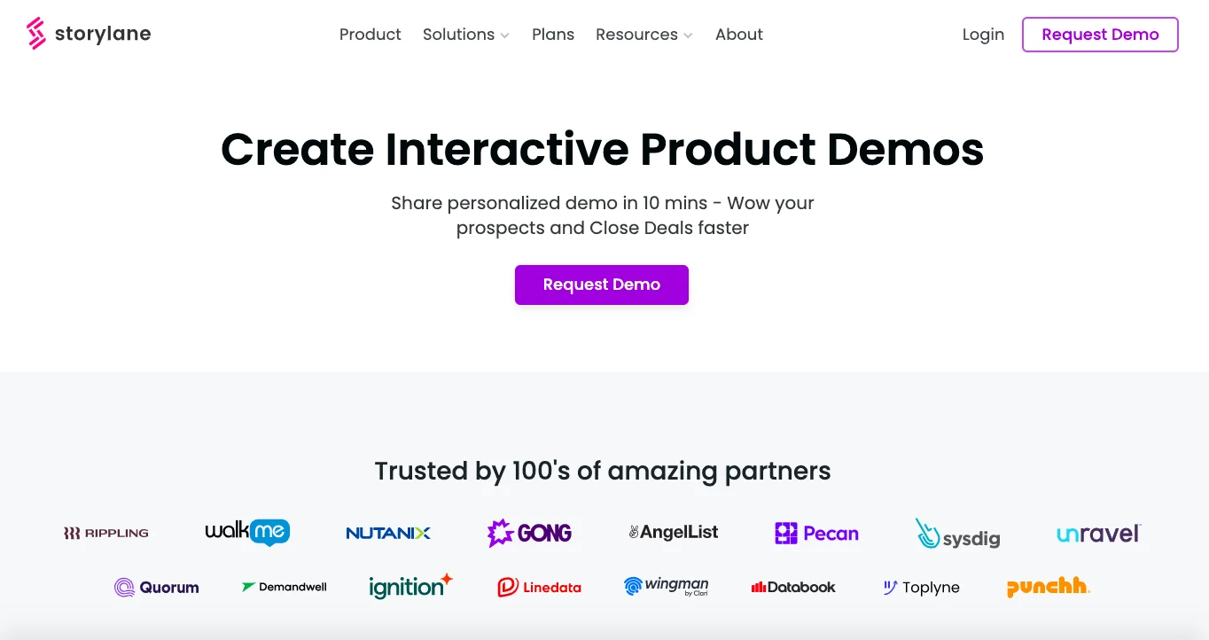 StoryLane Product Screenshot