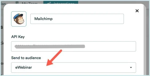 mailchimp assign audience censored