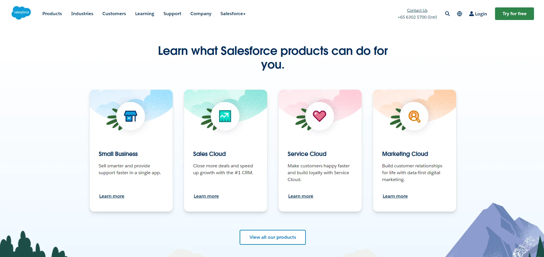 Salesforce-homepage