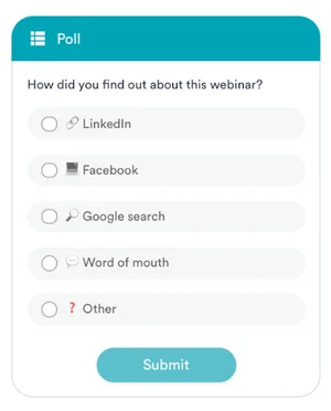 Poll