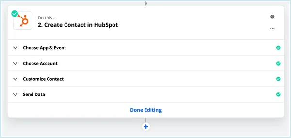 Screenshot 13 for How can I use Zapier to integrate eWebinar with other products?