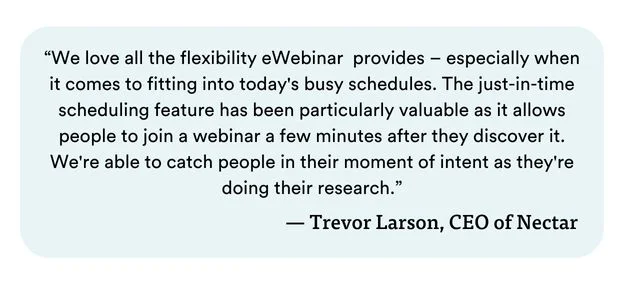 Trevor Larson-CEO of Nectar