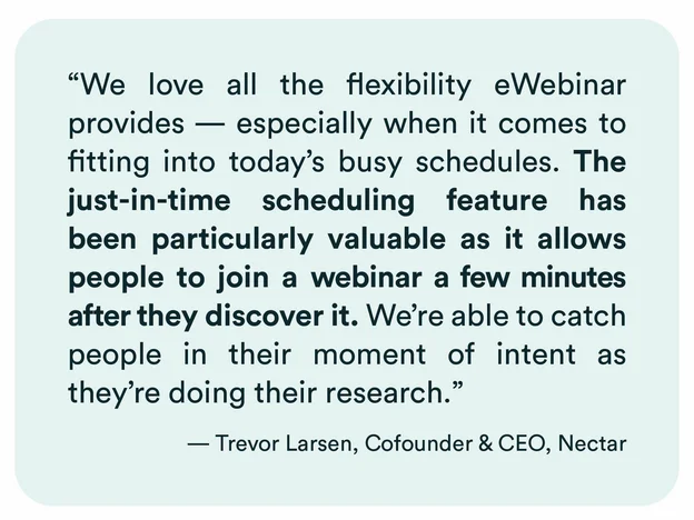 Trevor Larsen quote
