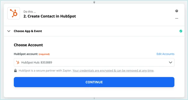 Screenshot 15 for How can I use Zapier to integrate eWebinar with other products?