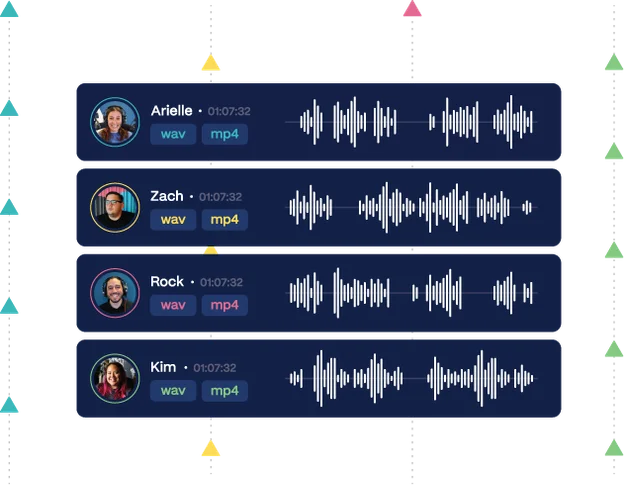 still image of Squadcast recording tool
