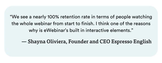 Shayna Oliviera-Founder and CEO Espresso English
