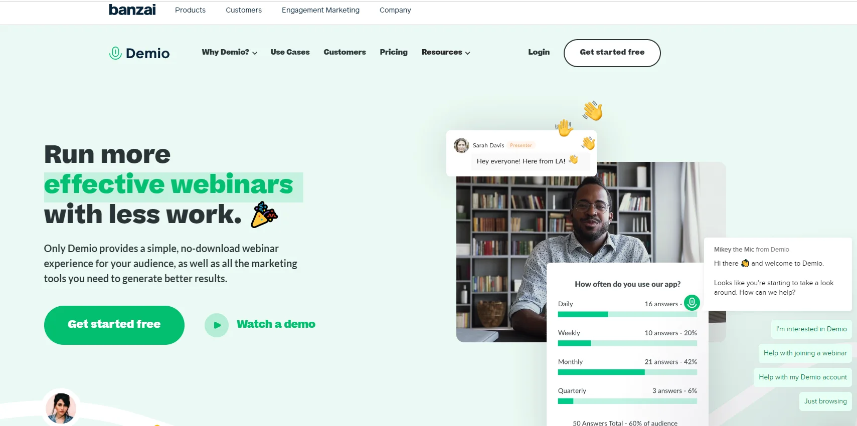 Demio HomePage