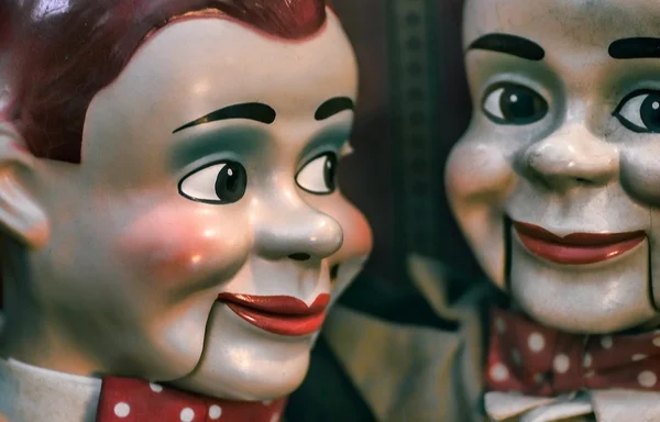 Two ventriloquist dummies