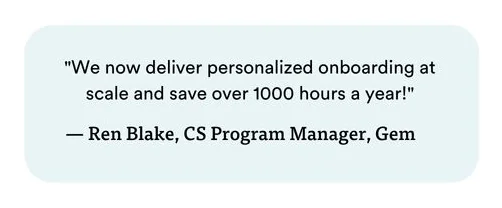 Ren Blake-Customer Success Program Manager - Gem