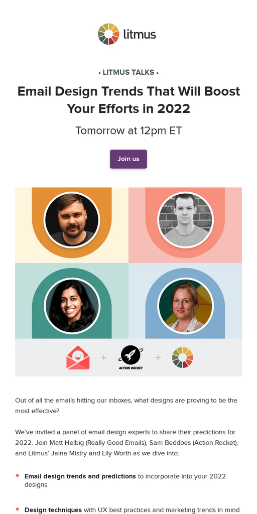 Litmus Email Design Trends that Will Boost Your Efforts in 2022