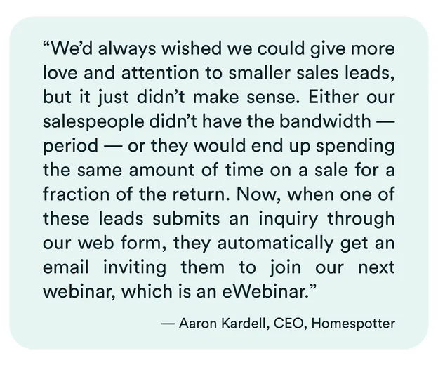 HomeSpotter testimonial