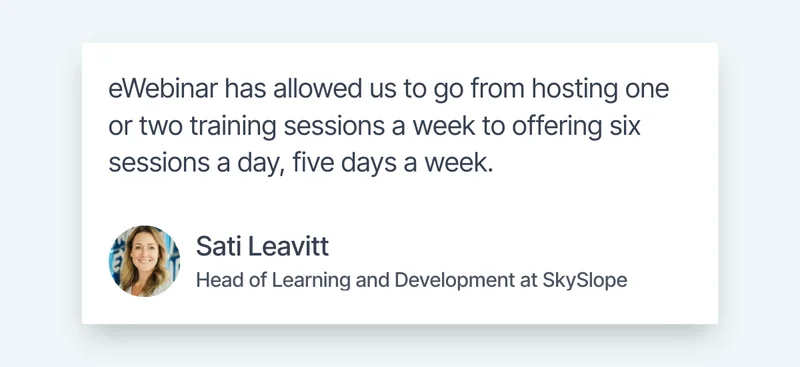 Review by Sati Leavitt on scalability