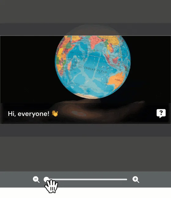 zoom and pan interaction images
