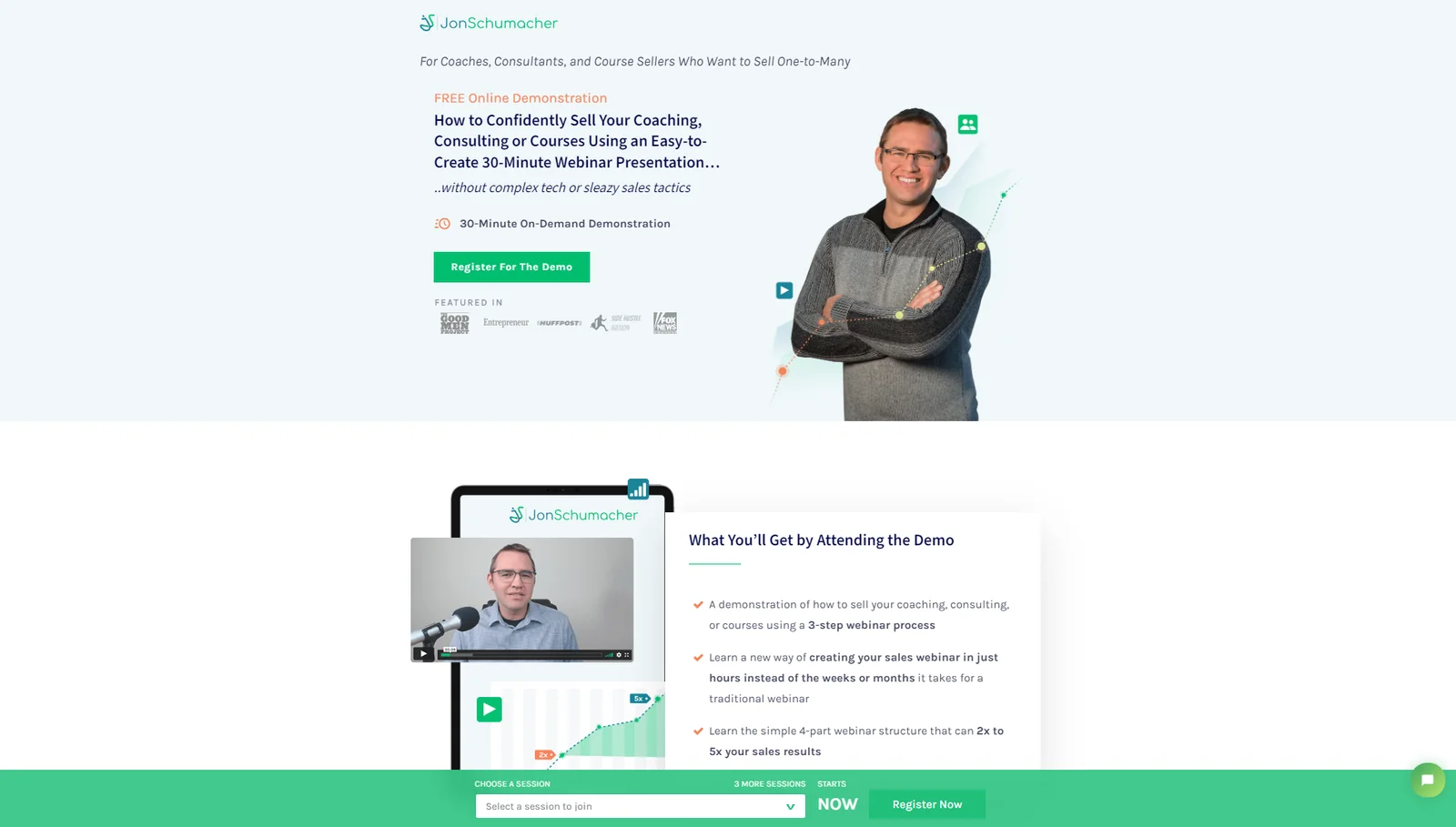 Jon-Schumacher-registration-page