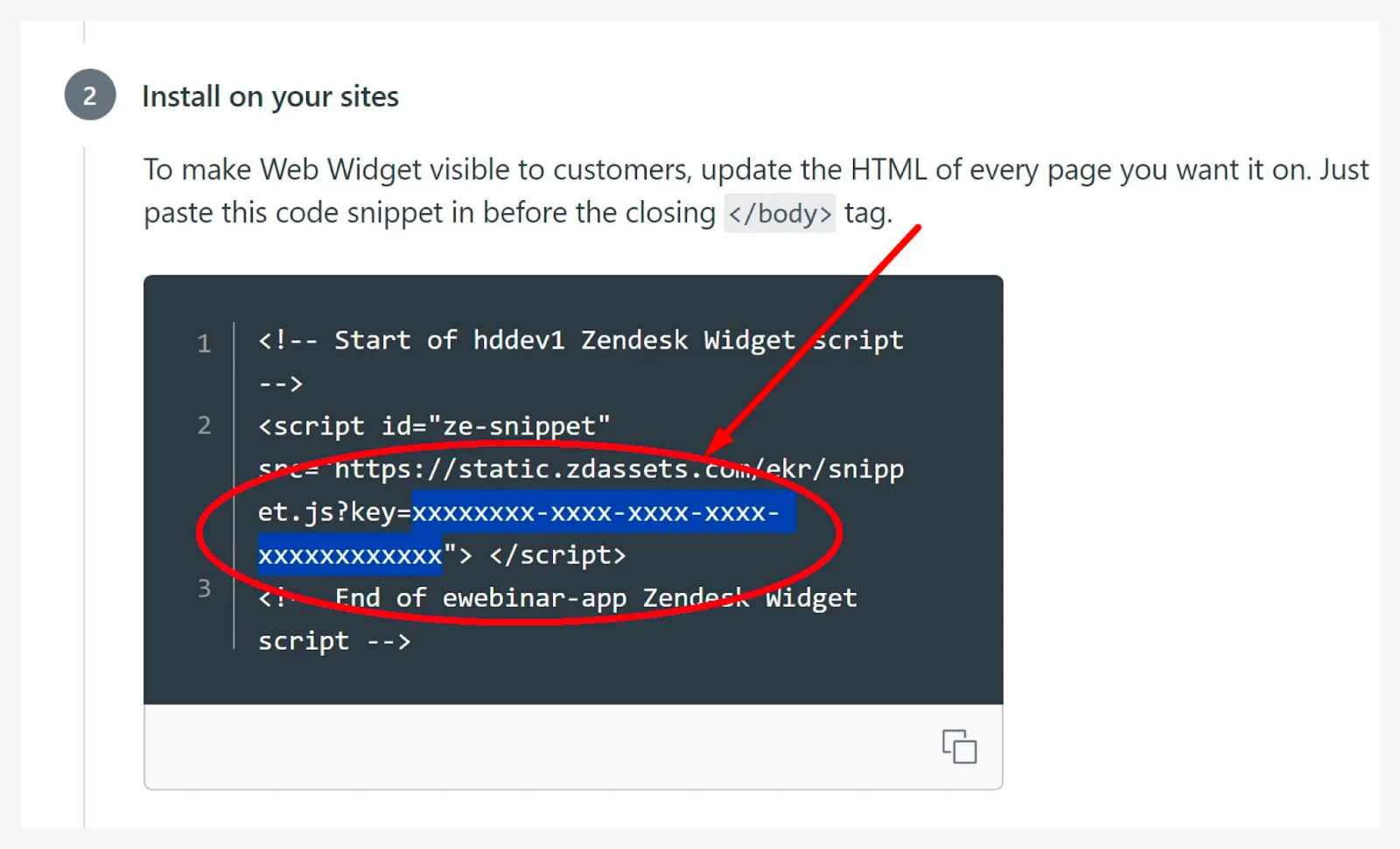 Screenshot 5 for How do you use a third-party chat provider in place of eWebinar's chat?