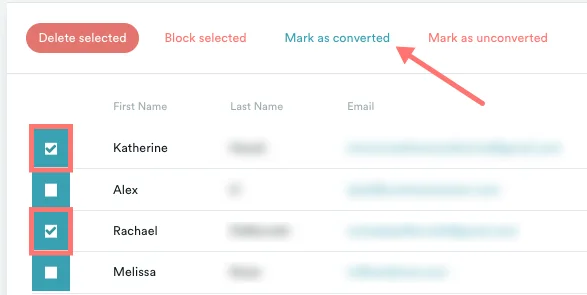 Screenshot 1 for How do I track conversions that result from people attending my eWebinar?