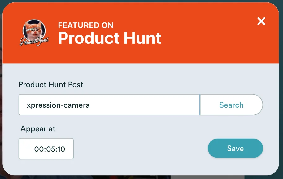 Screenshot 2 for What are eWebinar's integrations with Product Hunt and how do I set them up?