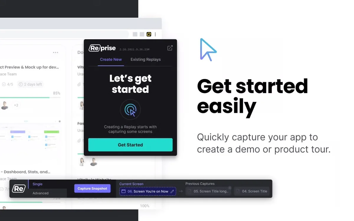 Reprise homepage