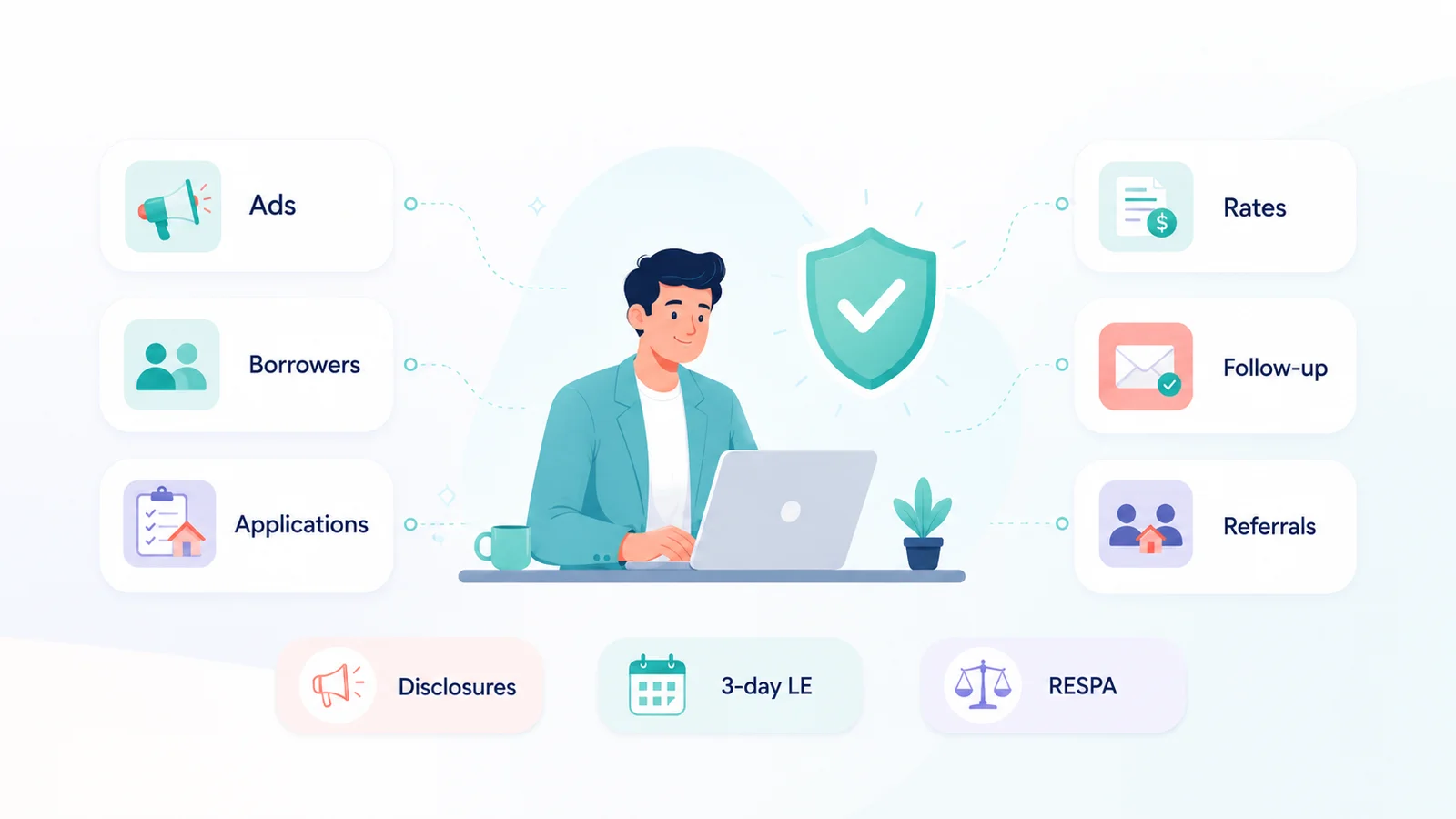 Illustration of requirements for brokers