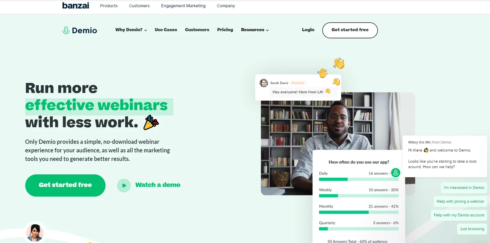 Demio HomePage