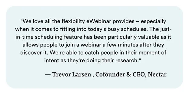 Trevor Larsen - Cofounder & CEO - Nectar-1