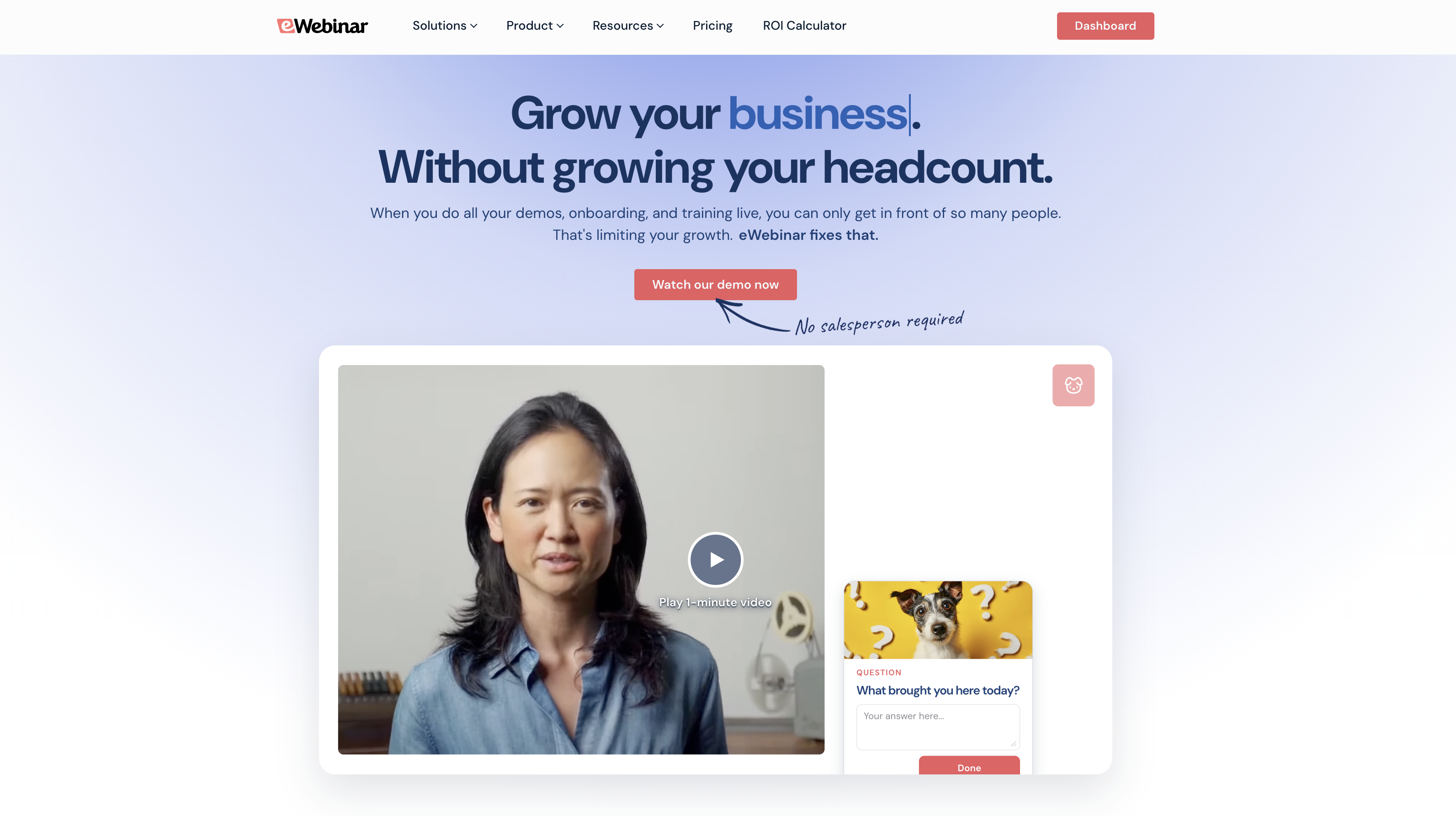 eWebinar-homepage