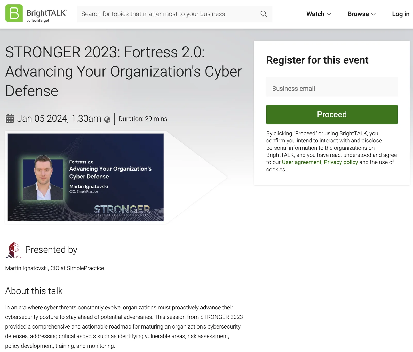 BrightTALK-webinar-landing-page