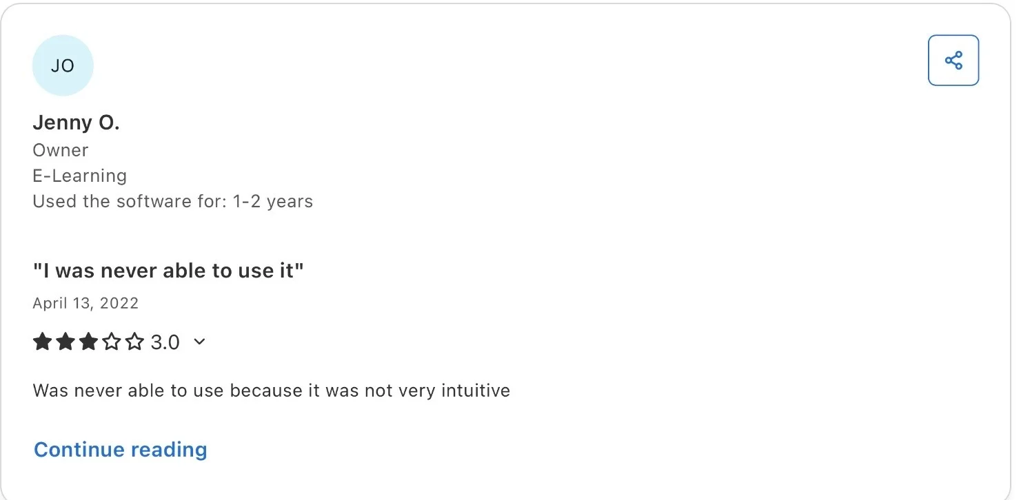 EverWebinar Software review by Jenny O. rating 3 stars.