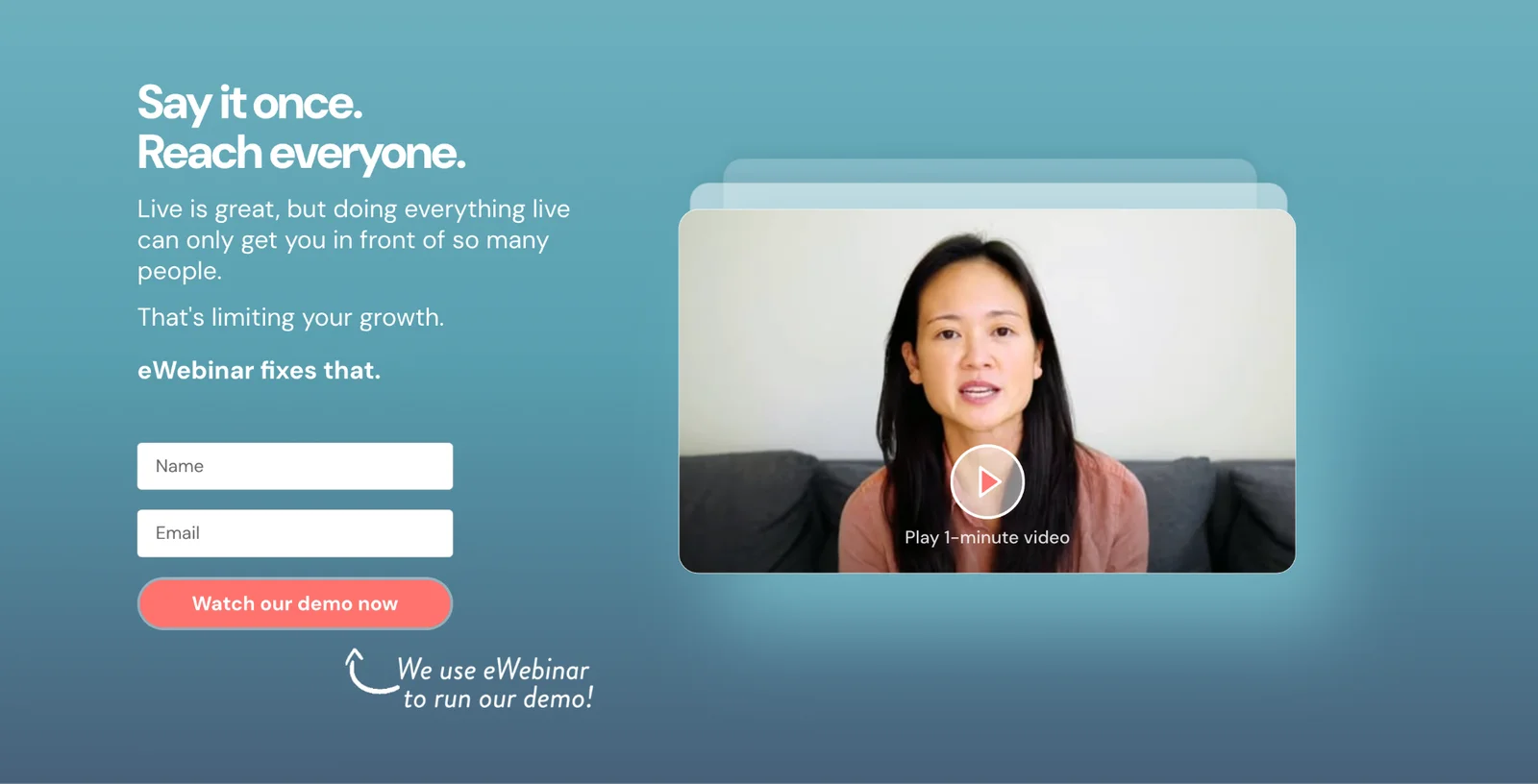 eWebinar homepage