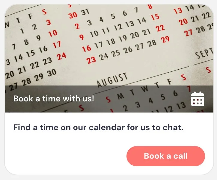 Book a time call to action