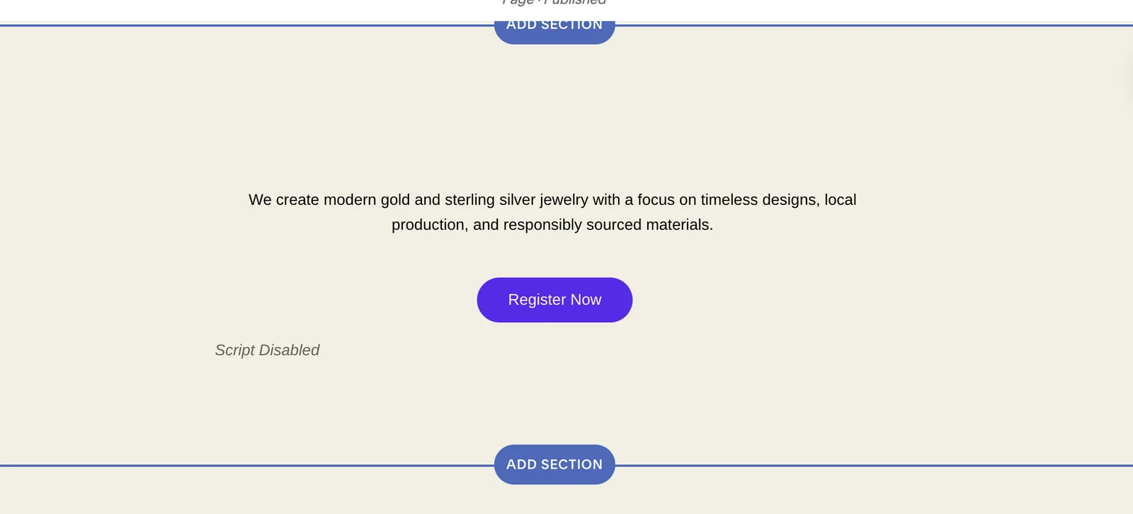 Screenshot 7 for How do I use eWebinar widgets on my SquareSpace site?