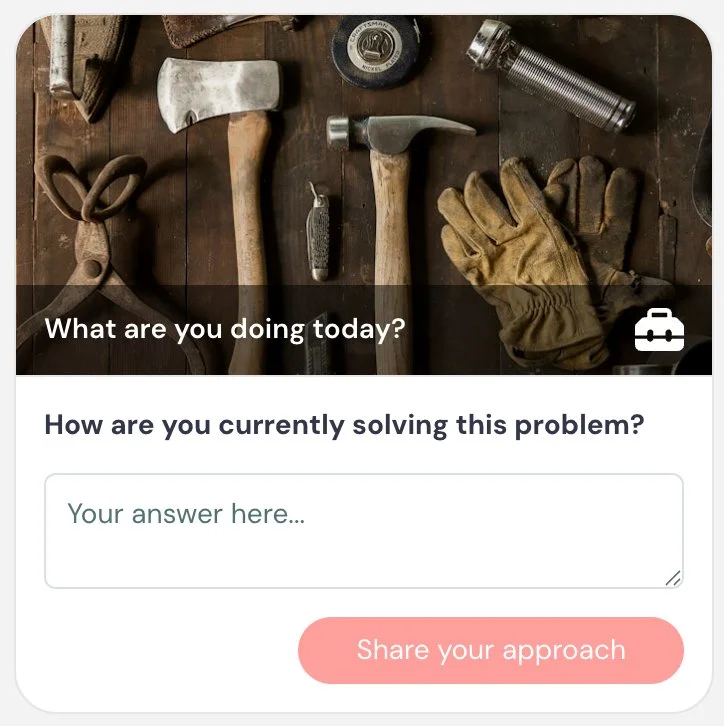 What are you doing today question interaction
