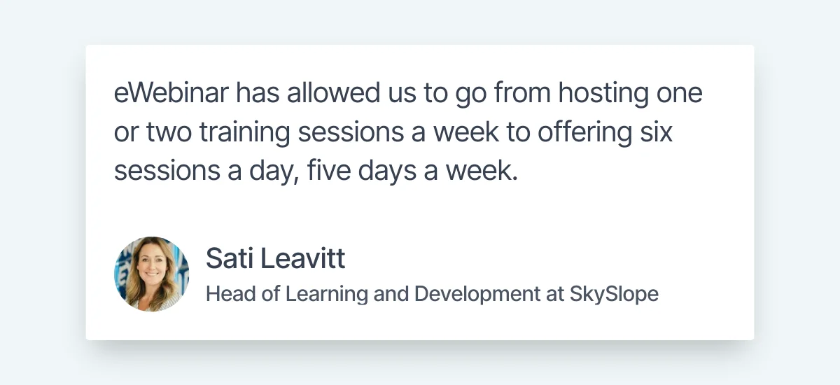 Review by Sati Leavitt on scalability