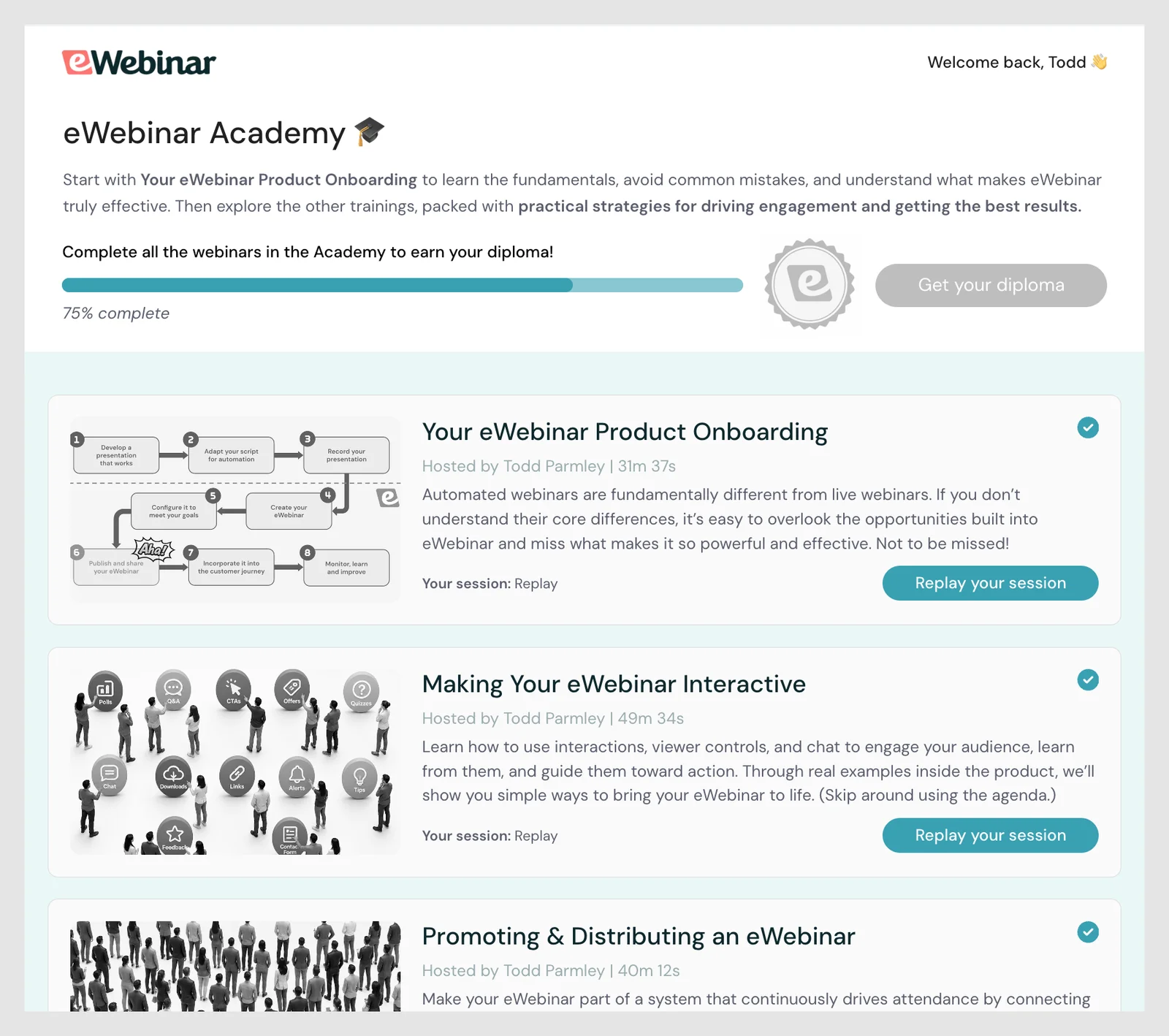 Webinar series