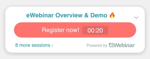 Remove Powered by eWebinar branding