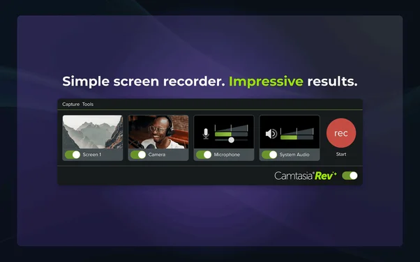 Camtasia homepage