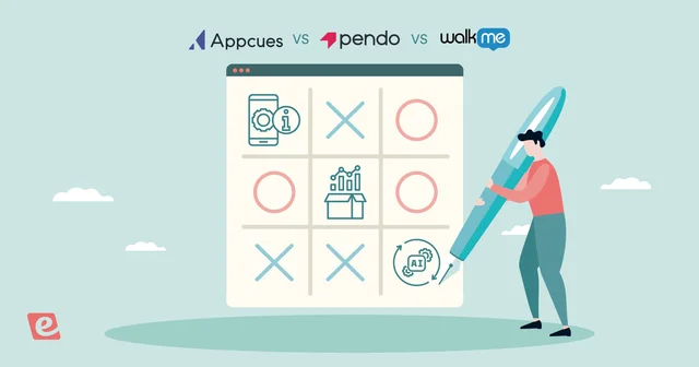 Appcues vs Pendo vs WalkMe: Detailed Comparison (2026)