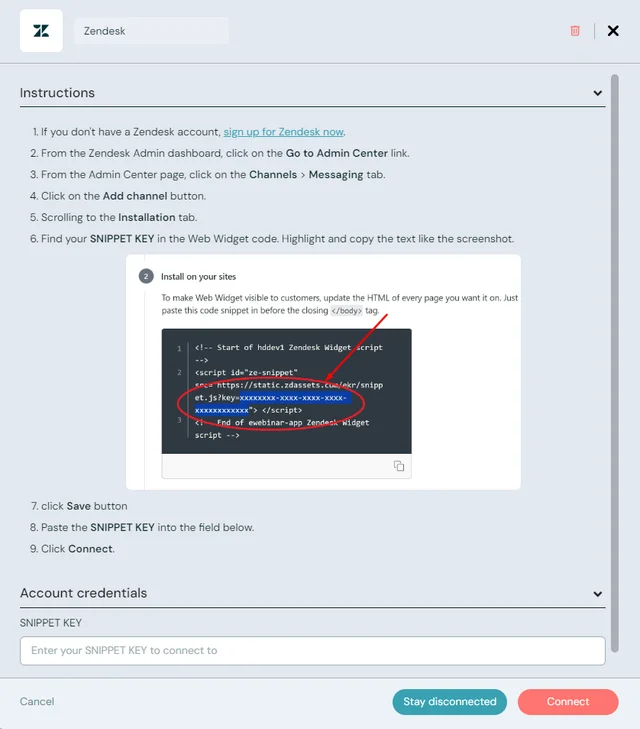 Zendesk-integration-modal