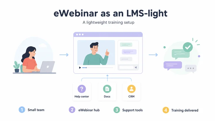 How eWebinar can be used as an LMS light