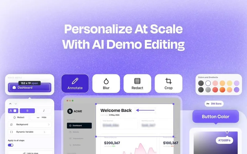 Tourial interactive product demo experience builder