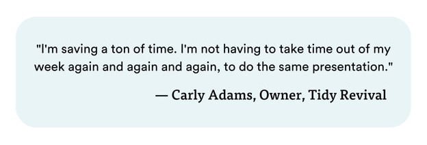 Carly Adams-Owner-Tidy Revival