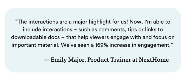 Emily Major, Product Trainer at NextHome