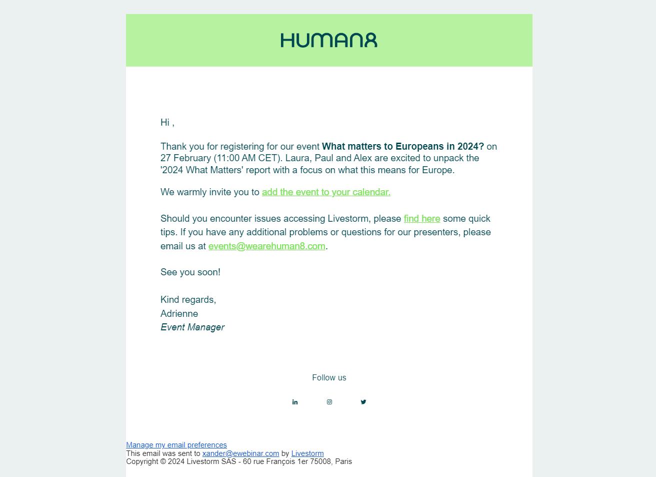 14 Webinar Confirmation Email Examples