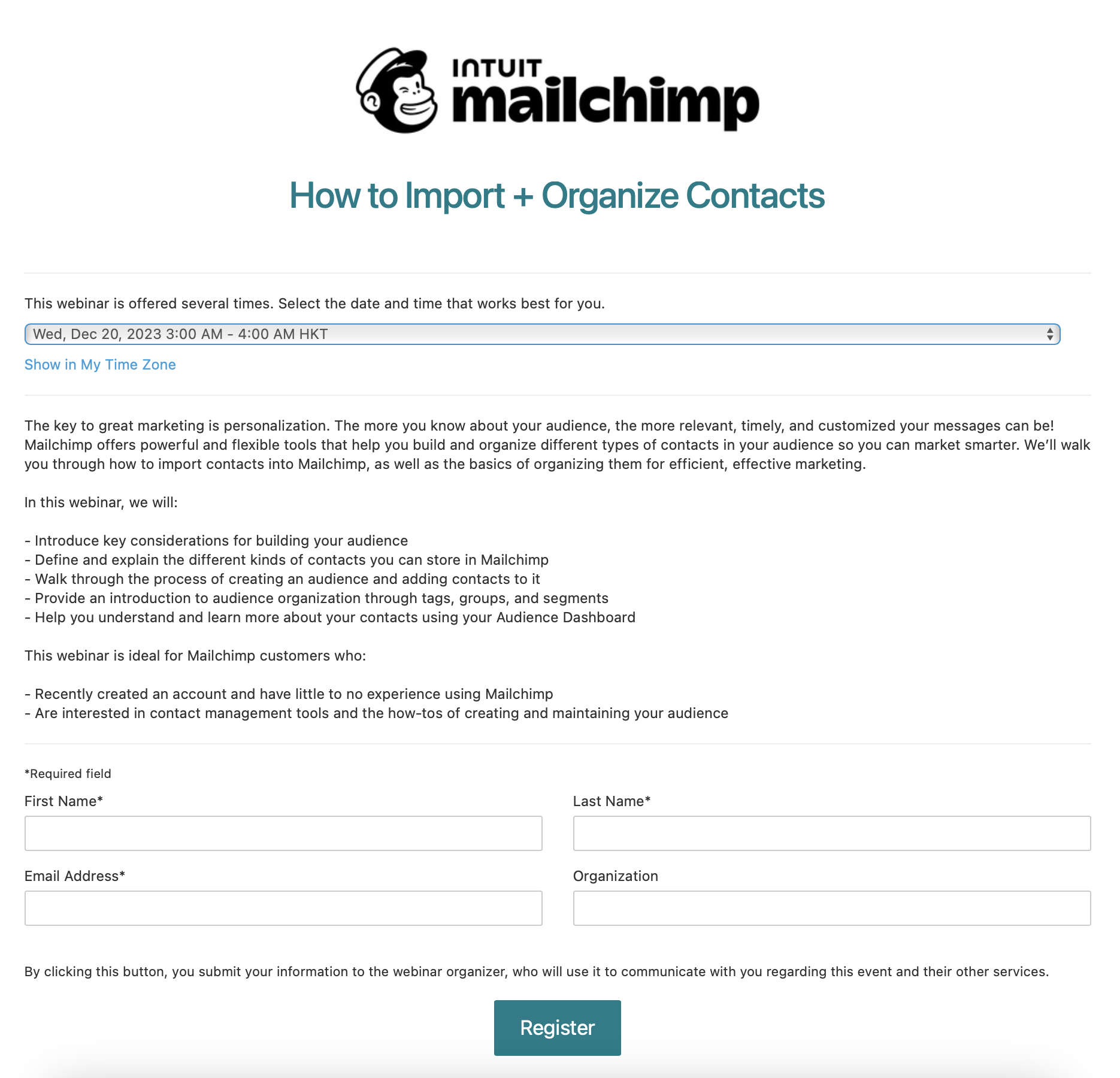 Mailchimp-webinar-landing-page