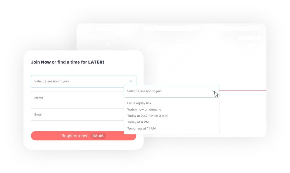 Scheduling Feature Detail Page eWebinar