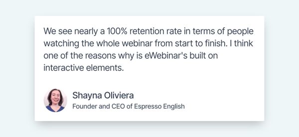 Review by Shayna Oliviera on retention
