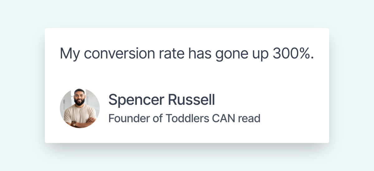 Review by Spencer Russell on conversion (shortened)