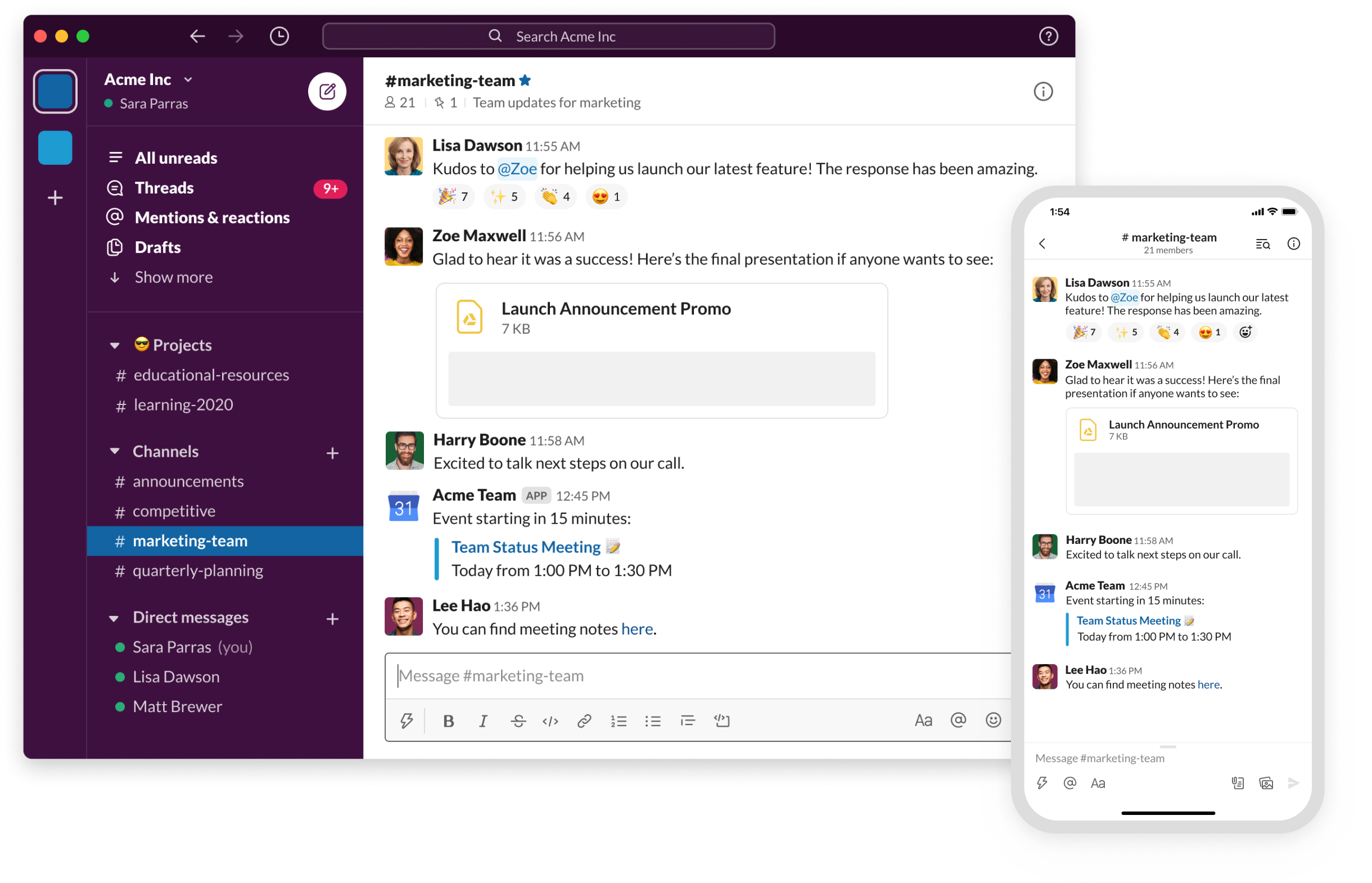 Image of Slack Product