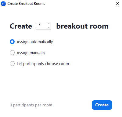 Zoom-create-breakout-rooms